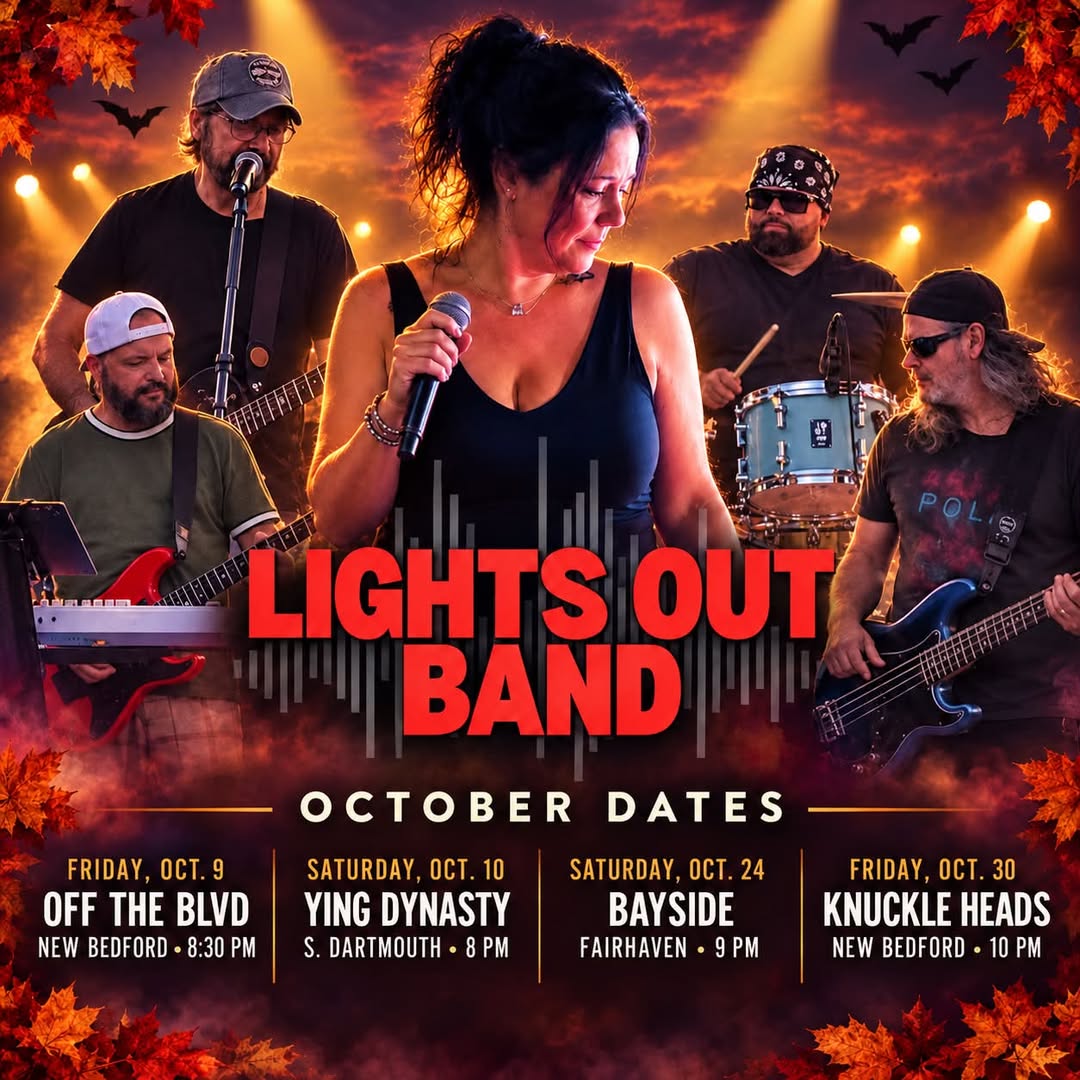 The five members of Lights Out Band